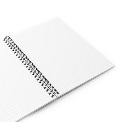 Floral Scripture Spiral Notebook — "Perhaps this is the moment" Ruled Journal